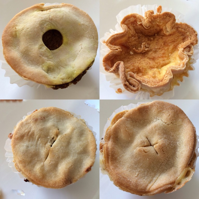 four pies